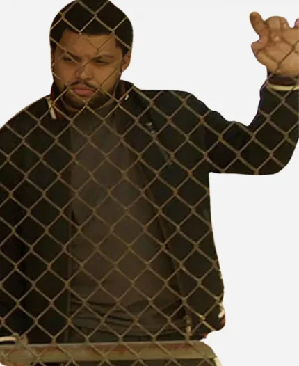 O’Shea Jackson Den of Thieves Black Bomber Jacket