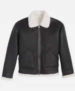 O’Shea Jackson Jr. Den of Thieves 2 Black Shearling Jacket