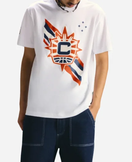 OVO X WNBA Connecticut White T-Shirt