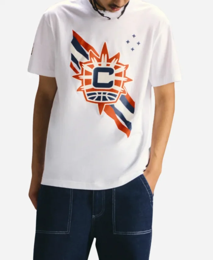 OVO X WNBA Connecticut White T-Shirt