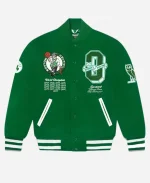 OVO x NBA Boston Celtics Varsity Jacket