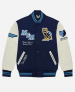 October's Very Own Memphis Grizzlies Blue Varsity Jacket For Unisex