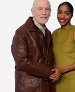 Opus John Malkovich Brown Jacket