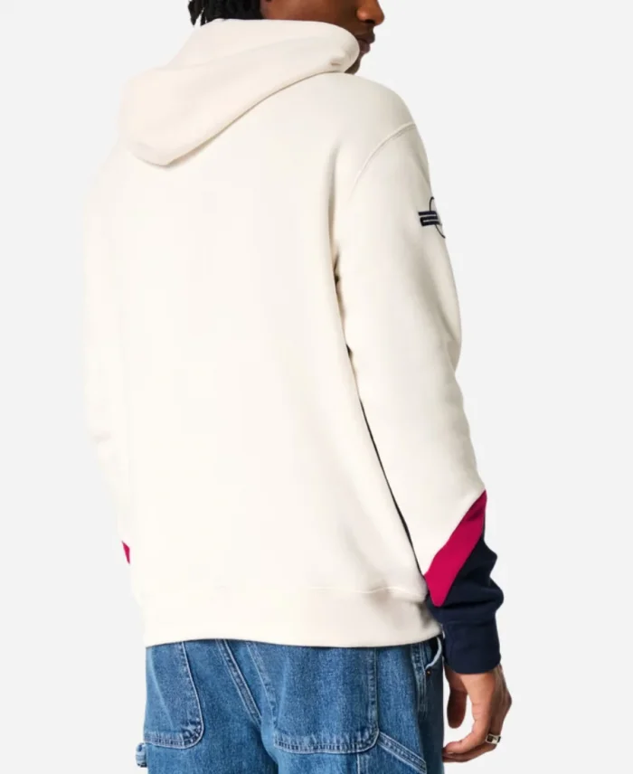Oracle Red Bull Racing Graphic White and Blue Pullover Hoodie 