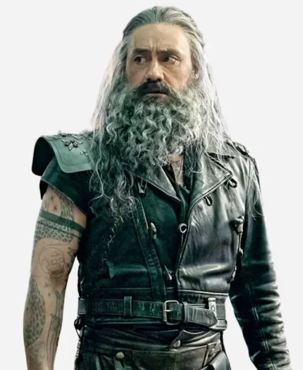 Our Flag Means Death Blackbeard Black Leather Jacket