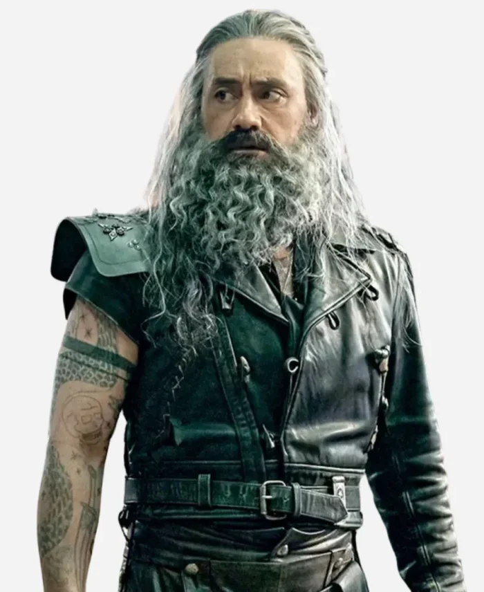 Our Flag Means Death Blackbeard Black Leather Jacket