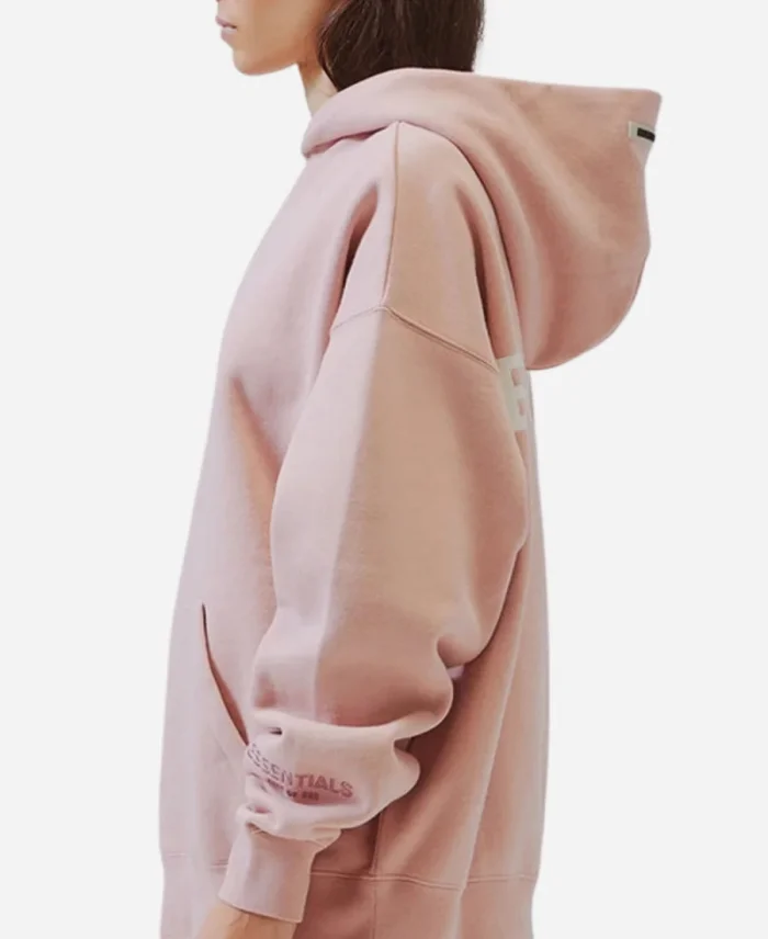 Pacsun Essentials Pullover Peach Hoodie For Unisex