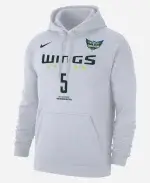 Paige Bueckers Dallas Wings White Hoodie