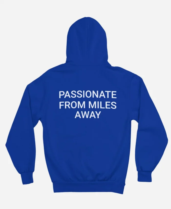 Passionate From Miles Away Drake Passionfruit Pullover BlueHoodie