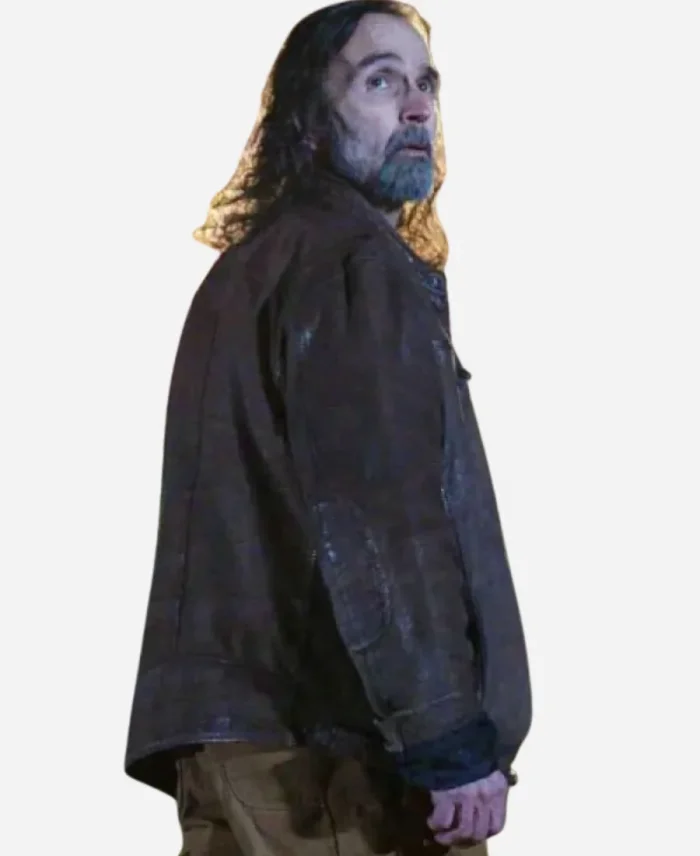 Phil Duran Movie Round the Decay 2025 Larold Hayes Brown Leather Jacket