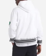 Philadelphia Eagles x Todd Snyder Relaxed Canadian White Fleece Pullover Hoodie