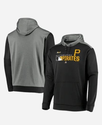 Pittsburgh Pirates Majestic Black Hoodie