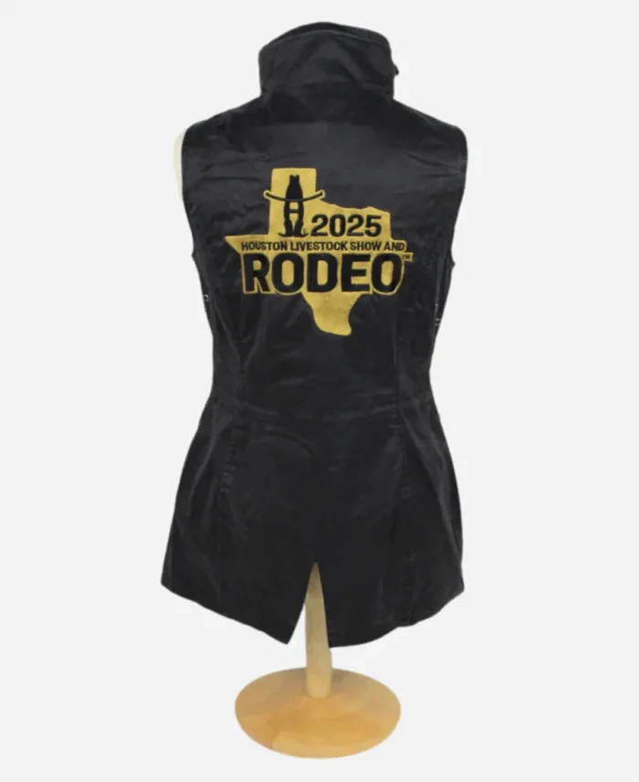 Post Malone Rodeo Houston 2025 Black Annual Vest