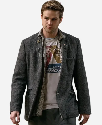 Prime Target Leo Woodall Grey Blazer