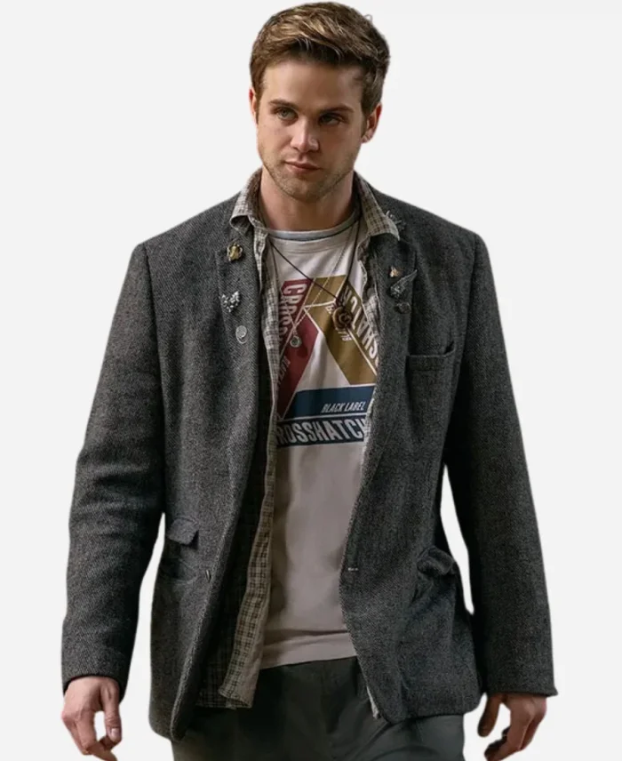 Prime Target Leo Woodall Grey Blazer
