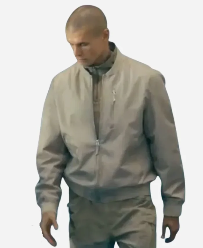 Prime Target Sergej Onopko Beige Bomber Jacket