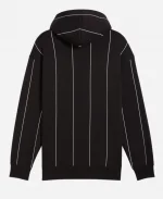Puma Scuderia Ferrari HP Race Premium Pinstripe Black Pullover Hoodie