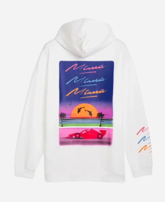 Puma Scuderia Ferrari Special Edition Miami Hoodie