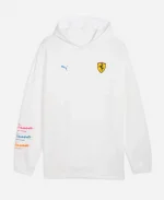 Puma Scuderia Ferrari Special Edition Miami White Pullover Hoodie