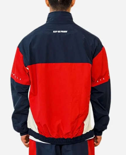 Qt8 Garments Old Track Jacket For Sale