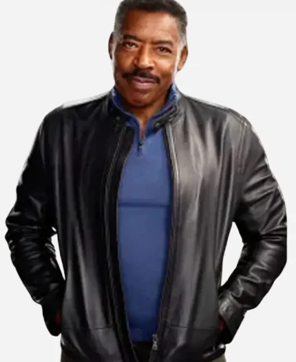 Quantum Leap S02 Herbert Williams Black Leather Jacket
