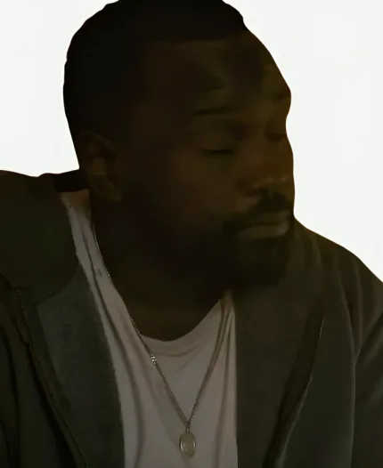 Ray Driscoll TV Series Dope Thief Brian Tyree Henry Grey Hooded Jacket