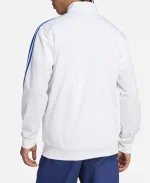 Real Madrid Adidas DNA 2425 White Track Jacket For Sale