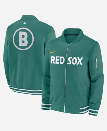 Red Sox Nike Boston City Connect Bomber Jacket