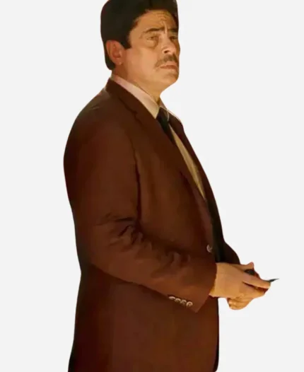 Reptile Benicio Del Toro Brown Blazer