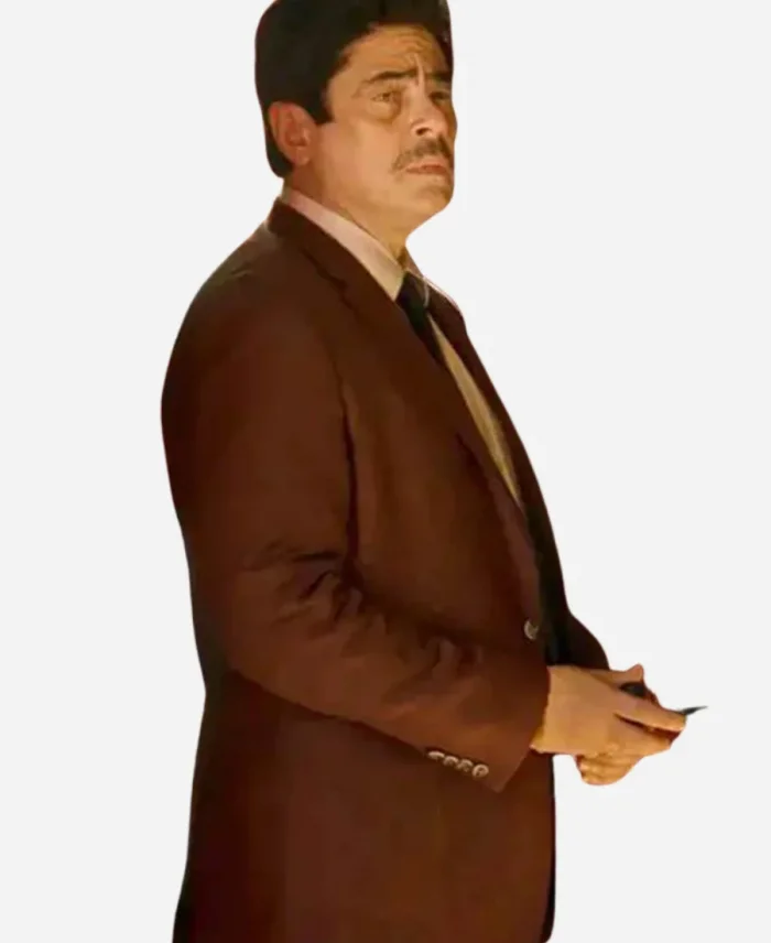 Reptile Benicio Del Toro Brown Blazer