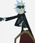 Rick And Morty S07 Rick Black Coat