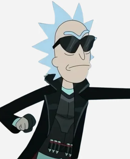 Rick And Morty Season 07 Rick Black Coat For Sale