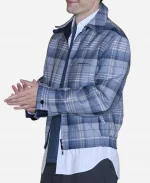 Robert Pattinson Mickey 17 Plaid Jacket