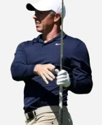 Rory McIlroy Truist Championship 2025 Long Sleeve Blue Shirt