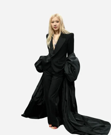 Rosé Met Gala 2025 Black Suit