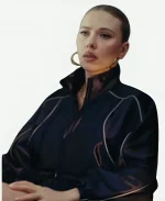 SNL S50 Scarlett Johansson Blue Track Jacket