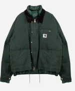 FW25 Sacai Carhartt Green Jacket