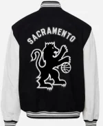 Sacramento Kings Black Varsity Jacket