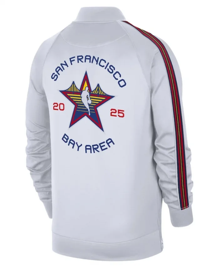 San Francisco Bay Area 2025 NBA All-Star White Game Jacket