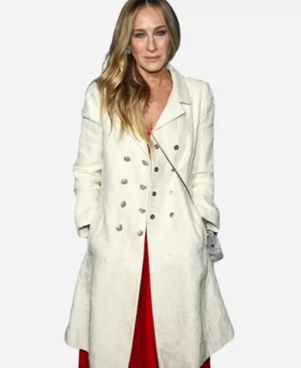 Sarah Jessica Parker White Coat