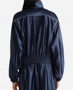 Scarlett Johansson SNL S50 Blue Track Jacket