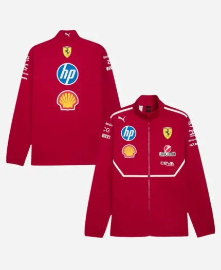 Scuderia Ferrari 2025 Team Softshell Jacket