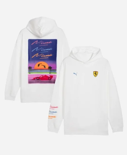 Scuderia Ferrari Puma Special Edition Miami Hoodie