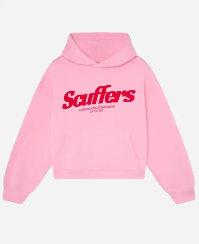 Scuffers Pop Light Pullover Pink Hoodie