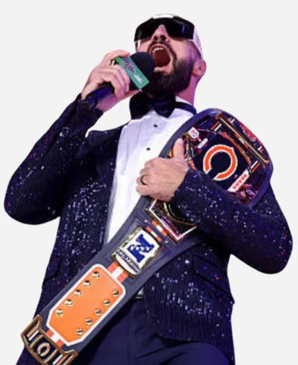 Seth Rollins 2025 NFL Draft Blue Blazer