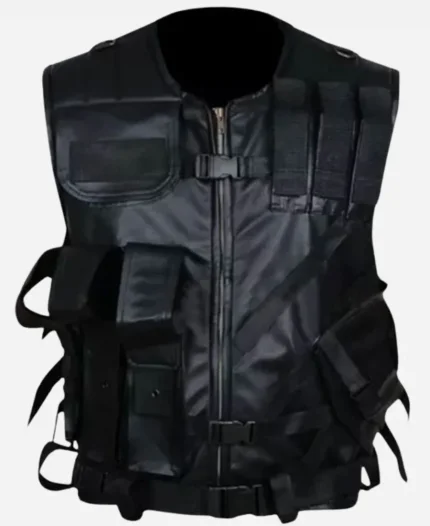 Seth Rollins Hook And Loop Black Swat Vest For Sale