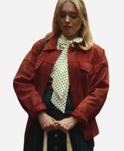 Sex Education S04 Aimee Gibbs Suede Jacket