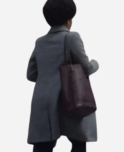 Sinclair Daniel Tv Series The Other Black Girl 2023 Nella Grey Coat