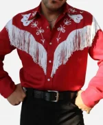Slater Nalley American Idol S23 Western Fringe Shirt