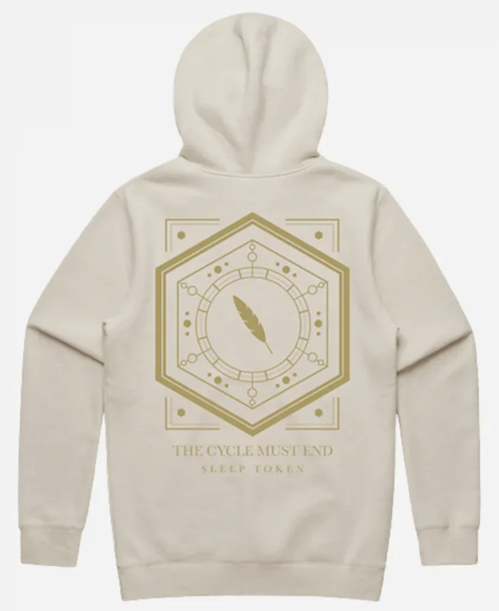 Sleep Token Even In Arcadia Feathered Host Pullover Hoodie